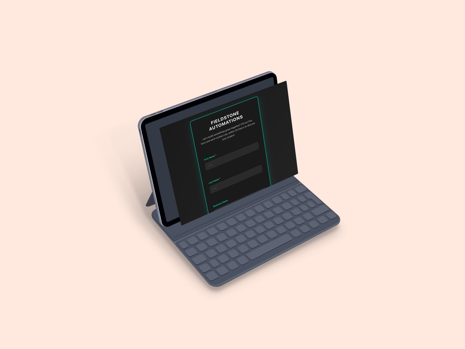 Service Menu (Tablet) "Clean service display with pricing transparency"